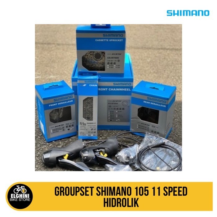 [Original] Groupset Shimano 105 11 Speed Hidrolik Terbatas