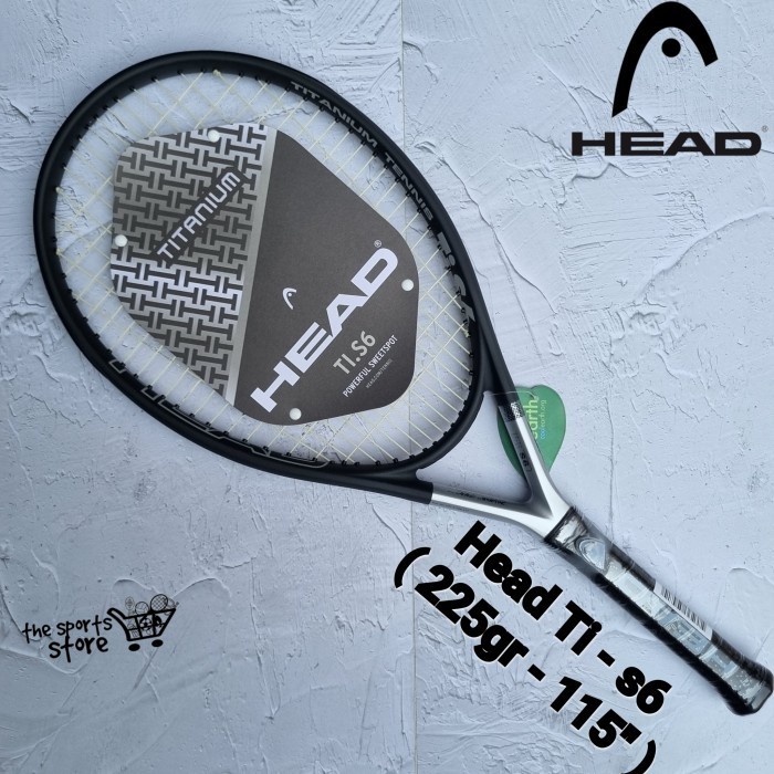 ✅Baru Raket Tenis Head Ti S6 - 225 G / 115 Inch Terbatas