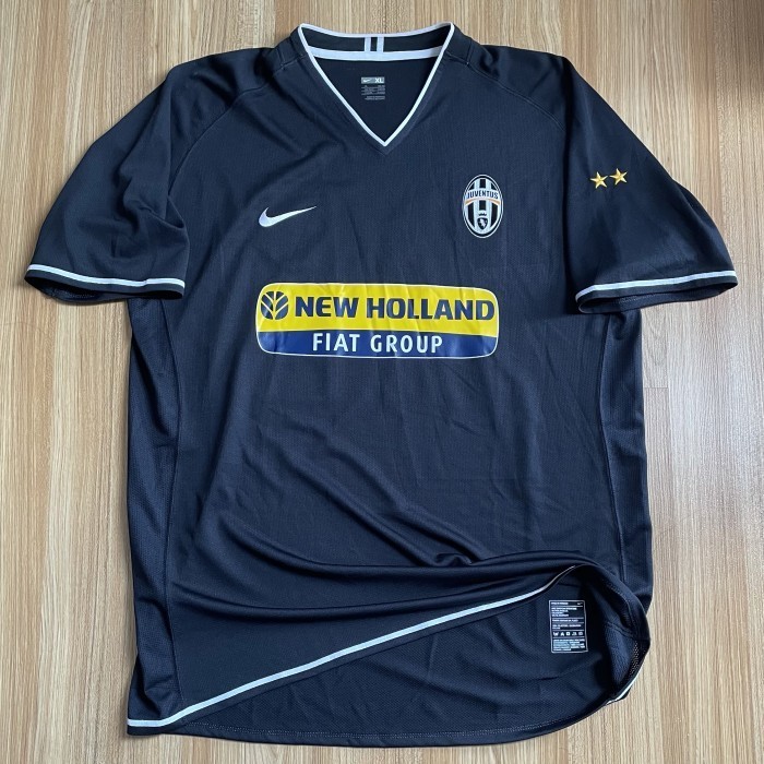 ✅Baru Juventus Match Issue Worn Player Jersey Away Third Pre Season 2007/08 Diskon