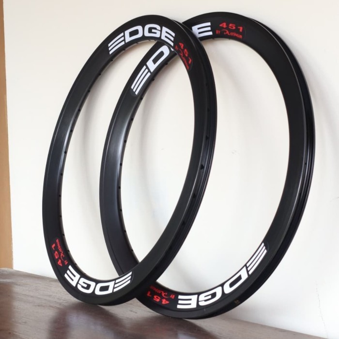 ✅New Rims Velg 20 451 Edge 28/32 Hole 22 Not Strummer Berkualitas