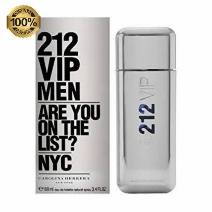 ✅New Ori Parfum 212 Vip Men Original Berkualitas