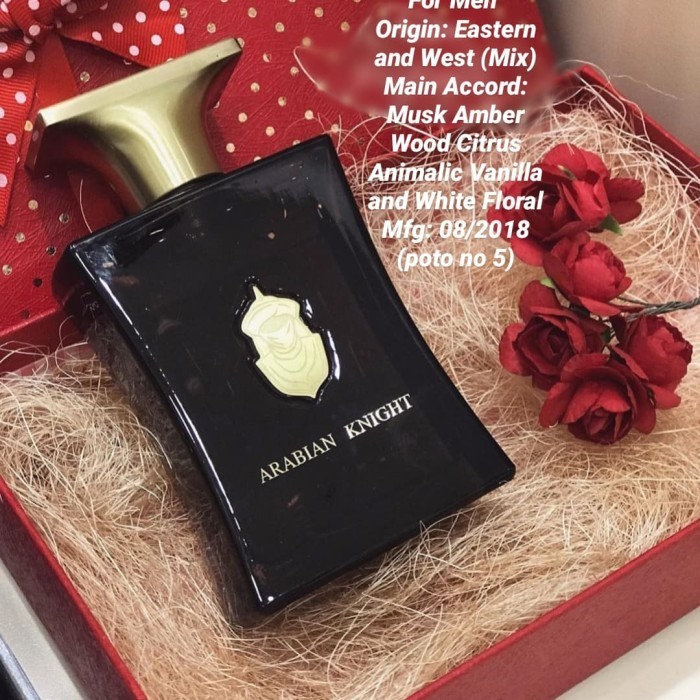 ✅New Ori Parfum Arabian Oud Knight For Men Diskon