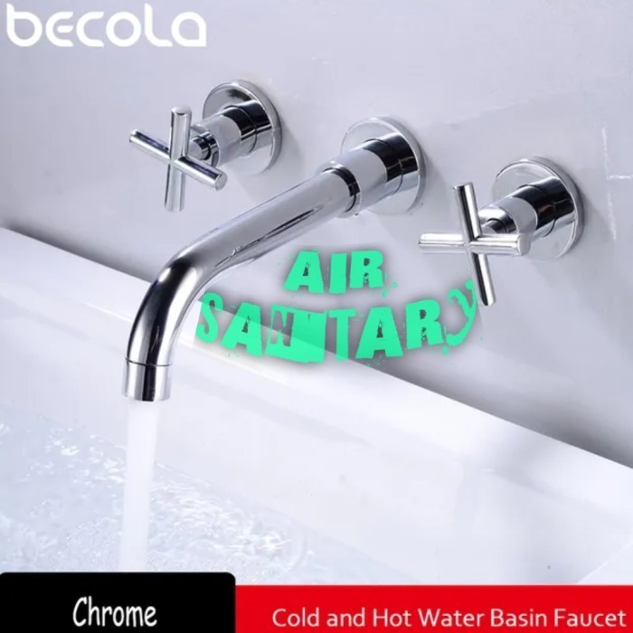 ✅Termurah Kran Wastafel Tembok Panas Dingin / Kran Dinding Panas Dingin Berkualitas