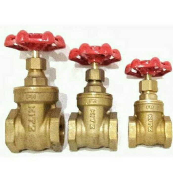 ✨Baru Gate Valve Kitz 4 Inch / Gate Valve Kuningan Kitz Terbaru