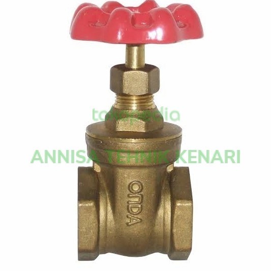✨Baru Gate Valve 2Inch Kuningan Onda / Gate Onda 2Inch Original Limited
