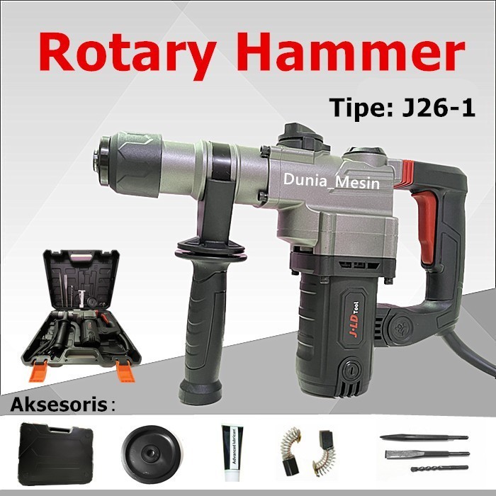 ✨New Ori Mesin Bor Impak Bobok Beton Bor Rotary Hammer Drill Hammer J-Ld Tool Terbaru