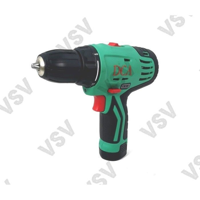 ✨New Dca Cordless Driver Drill Adjz10-10 Mesin Bor Baterry 12Volt Dca Diskon