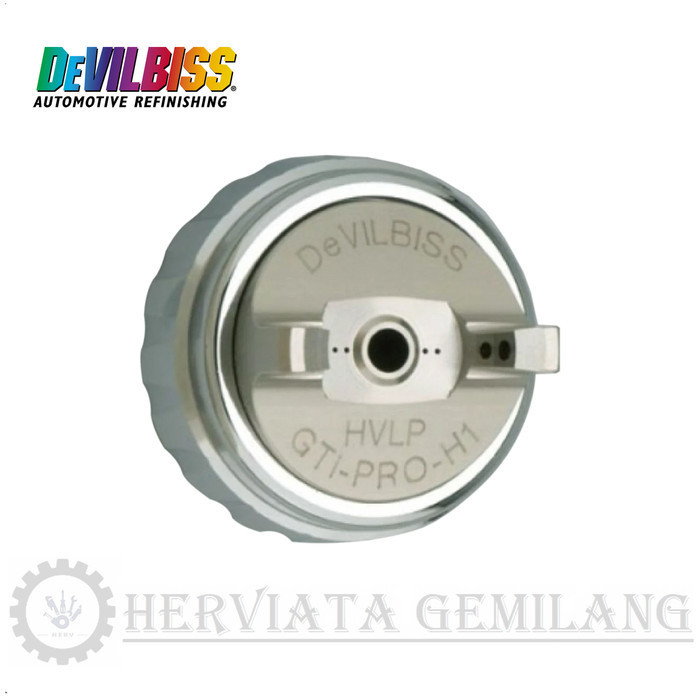 ✨New Ori Devilbiss Gti Pro H1 Hvlp Air Cap Pro-100-H1-K / Spare Parts Spray Gun Terbaru