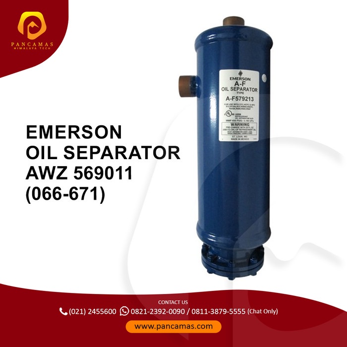[Baru] Emerson Oil Separator Awz 569011 066-671 Diskon