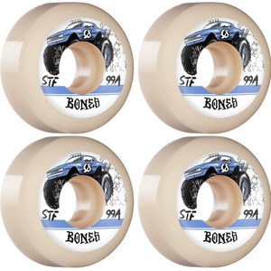 [New] Bones Wheels Pro Stf Skateboard Stf 54Mm 99A Bones V5 Sidecut Big Rigs Berkualitas