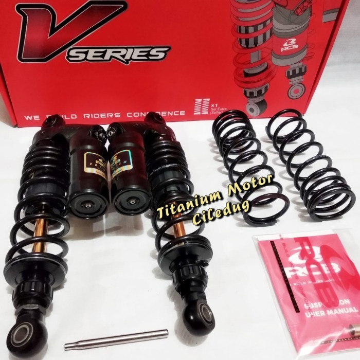 [Ori] Shock Rcb Vd Series Black 335Mm Rx King / W175 / Tiger / Supra 125 Limited