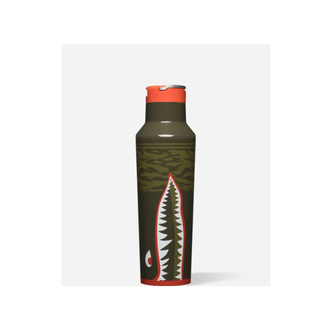 [New Ori] Corkcicle X Stance Warbirds 20 Oz Sport Canteen Botol Minum Terbatas