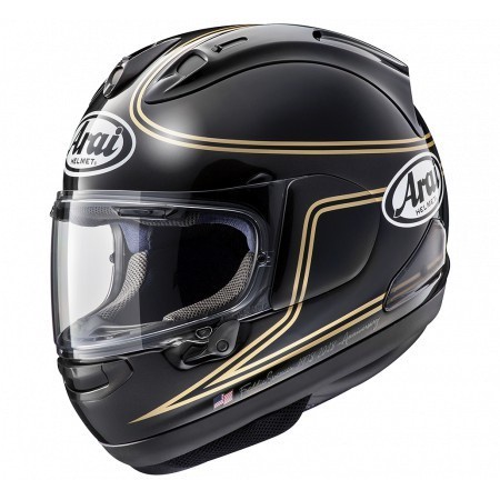[New] Arai Helmet Rx-7X Freddie Spencer 40Th Anniversary Black Gold Berkualitas