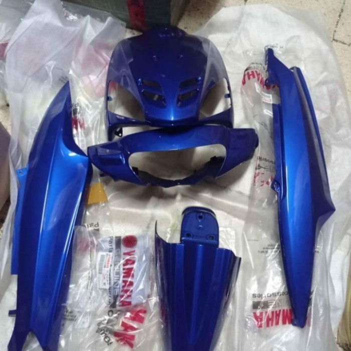 [Ori] Full Body Alus Set Mio Sporty Biru Tua Ori Yamaha Ygp 5Tl Berkualitas
