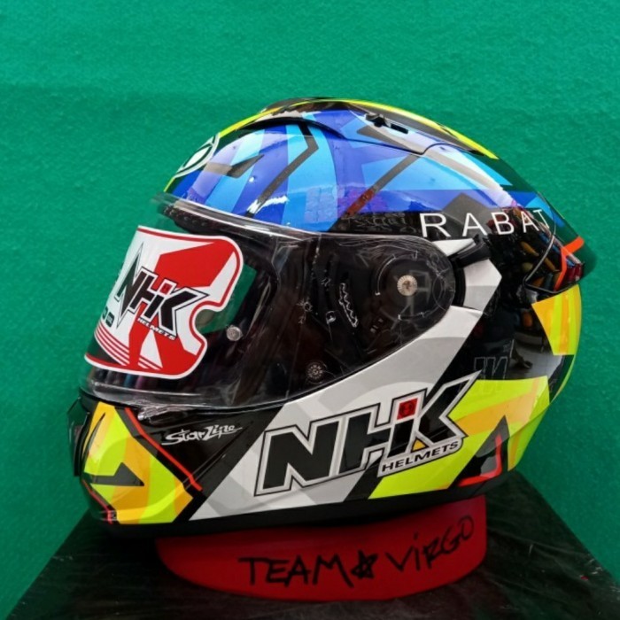 [New] Nhk Helm Gp Prime Ultra Gp Edition Tito Rabat Black Gliters Glosy Limited