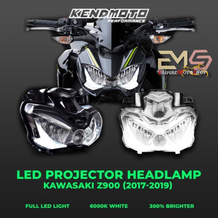 [Ori] Kendmoto Headlamp Projector Z900 Z 900 2017 Reflektor Proyektor Drl Terbatas
