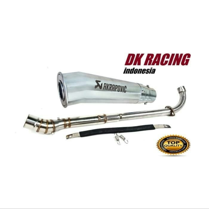 [Original] Knalpot Racing Suzuki Smas Akrapovic Megaphone Fullsystem Limited