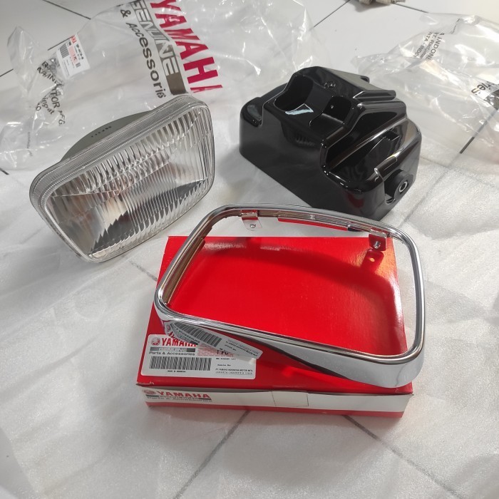 [Ori] Reflektor Lampu Depan Rx King Scorpio Lama Original Yamaha Terbatas