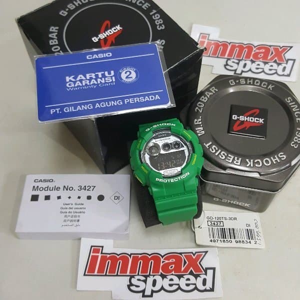 [Original] Casio Jam Tangan Gd120Ts-3Dr Gd120 Gd120Ts 3Dr Gshock G-Shock G Shock Limited