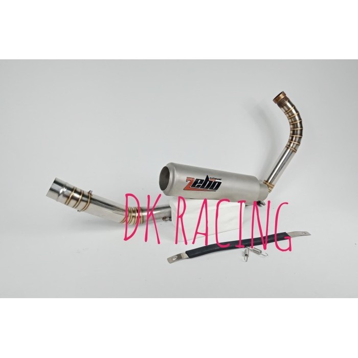 [Original] Knalpot Racing Honda Tiger Revo New Zeboo Fullcacing Diskon