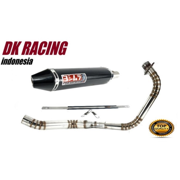 [Original] Knalpot Fulcacing Satria Fu Injection Lama Yoshimura Usa Carbon 4 Terbaru