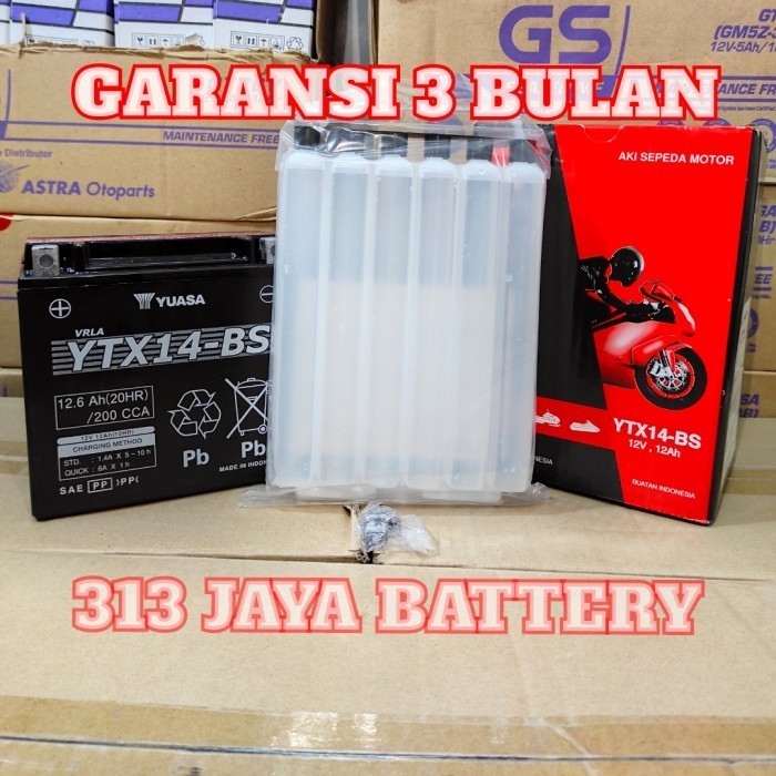 [Ori] Aki Yuasa Ytx14-Bs / Ytx14 Bs Moge Berkualitas