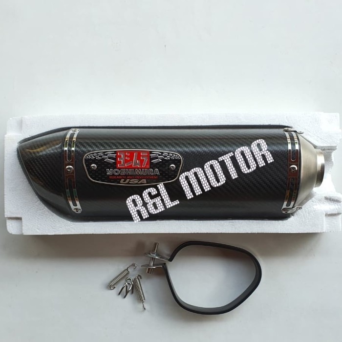 [Original] Knalpot Yoshimura R77 Carbon Thailand Silincer Saja Terbaru