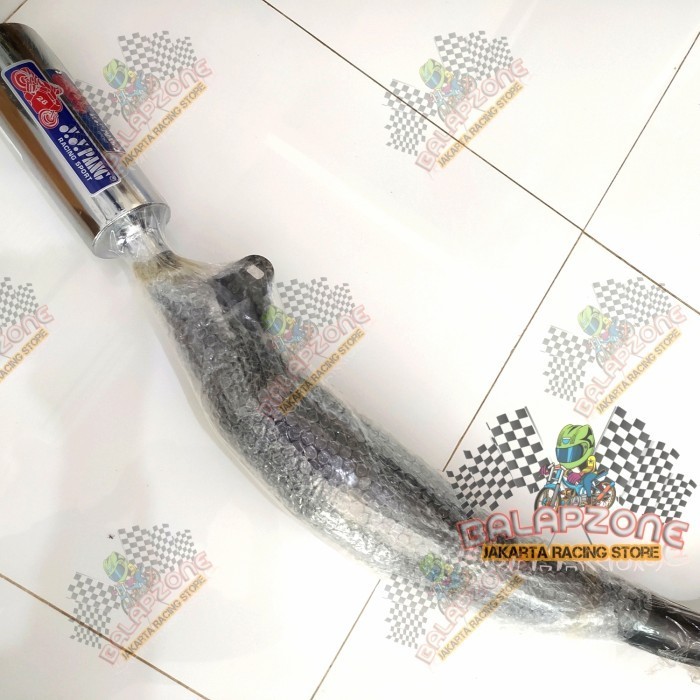 [Original] Knalpot Yypang Black Kobra Satria 2T Chamber Standard Ori Malaysia Berkualitas