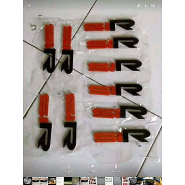 Emblem Sir Timbul Cocok Buat Ef Civic Nova / Nouva , Lx , Grandcivic