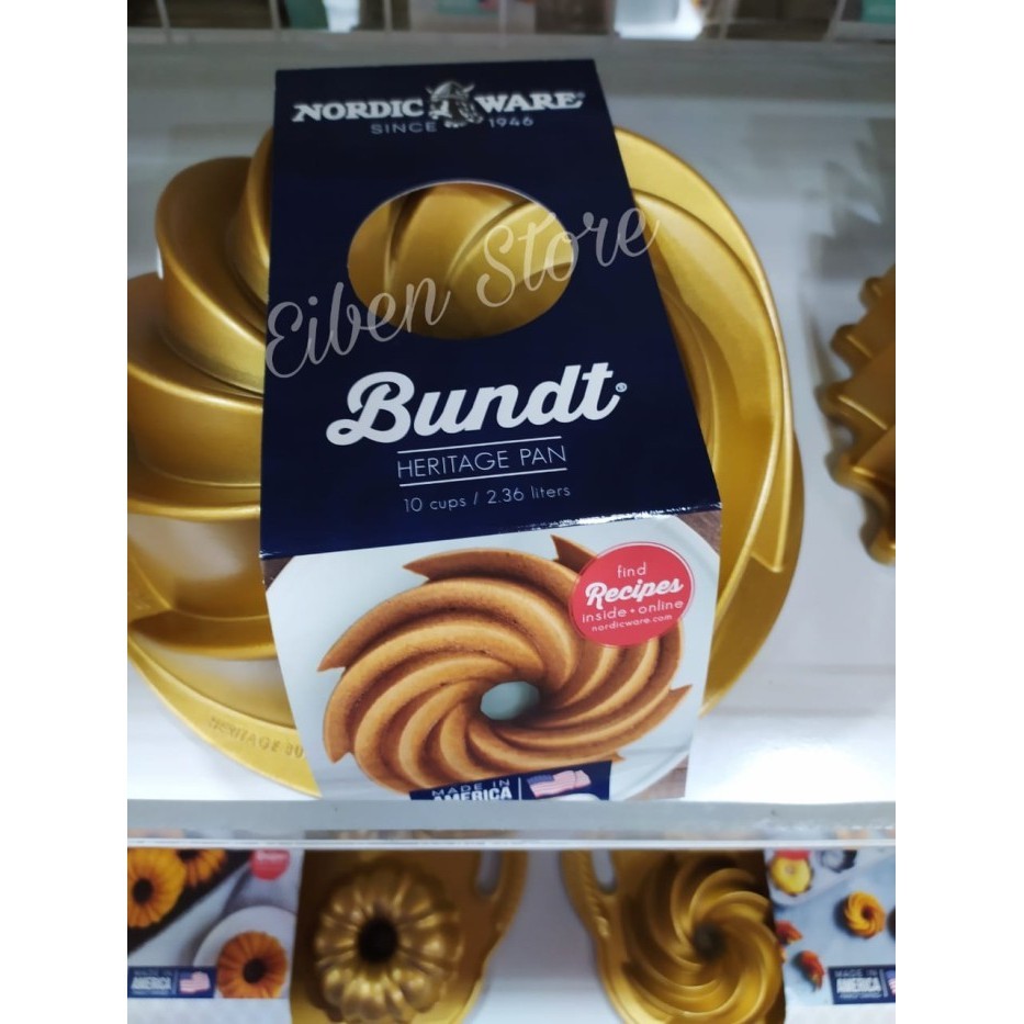 

[New Ori] Nordic Heritage Bundt Pan O 24 H 9Cm Terbaru