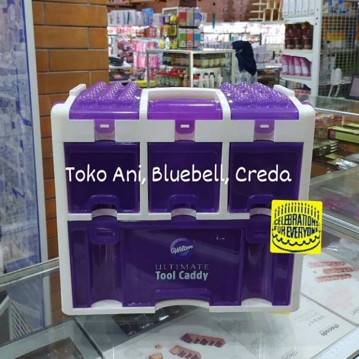 

[New Ori] Wilton Ultimate Tool Caddy Purple / Tempat Penyimpanan Peralatan Cake Berkualitas