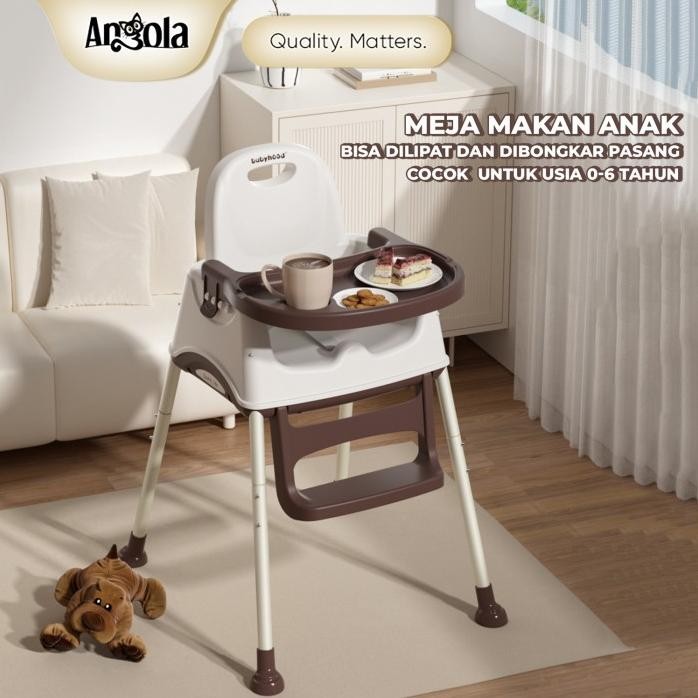 Bagus Angola Sugar Baby Chair L14 Kursi Makan Bayi / Meja Makan Bayi  Gratis Ongkir