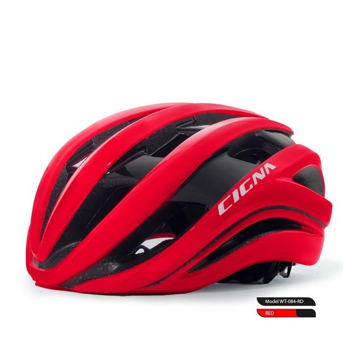 Cigna Wt-084 Bike Ultralight Helmet - Helm Sepeda - Red