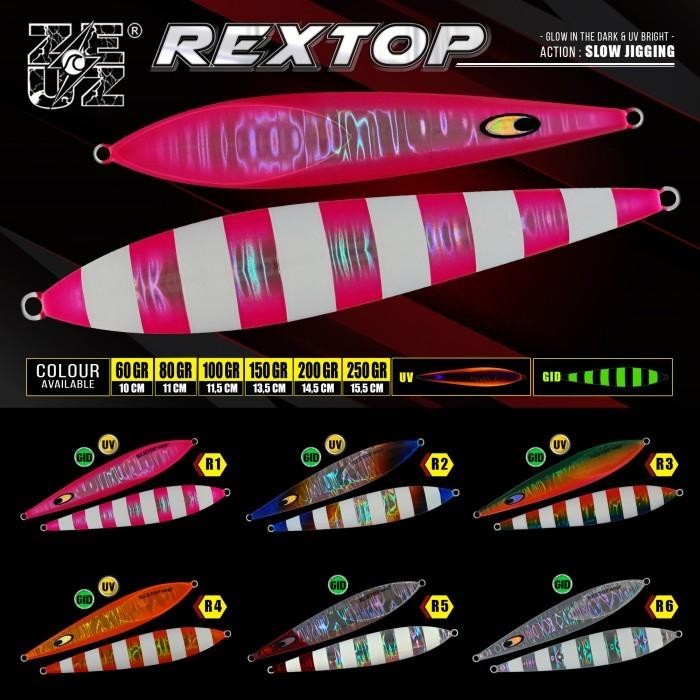 Metal Jig Valkyrie Rextop 100 Gram