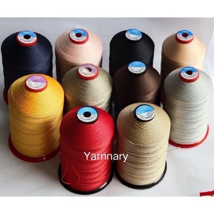 Benang Polyester Tkt 10 Untuk Jahit Kulit, Sol, Tas, Dan Jok Mobil