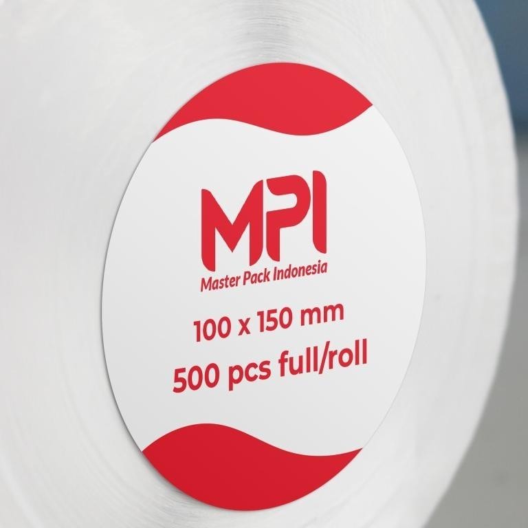 

Label Thermal Stier 100 X 150 Mm A6 Isi 500 Pcs Mpi Berkualitas Roll