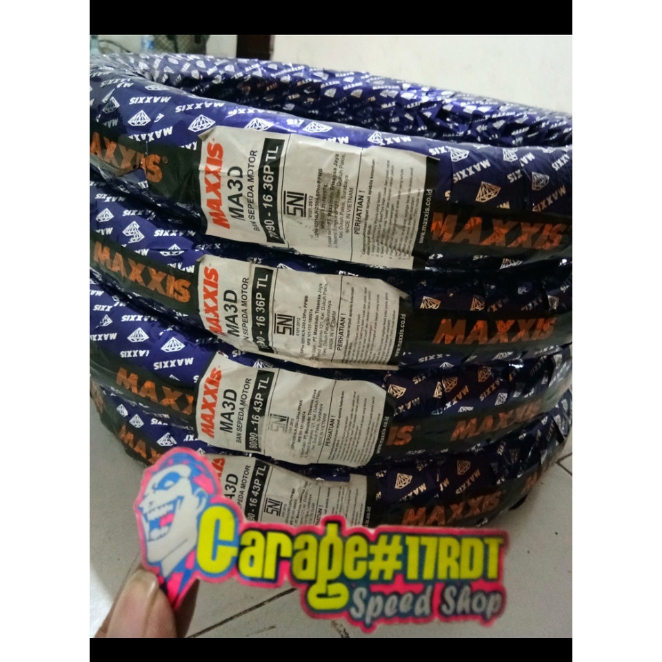 ✅Baru Ban Maxxis 3D Diamond 70/90-80/90 Ring 16. Berkualitas