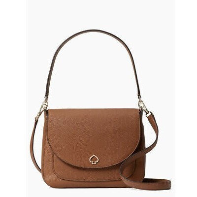 ✅New Tas Wanita Kate Spade Kailee Flap Shoulder Bag Brown Diskon