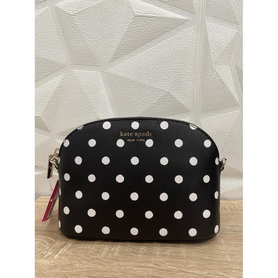 ✅New Tas Branded Ori Ks Small Crossbody Bag Dome Polkadot Terbatas