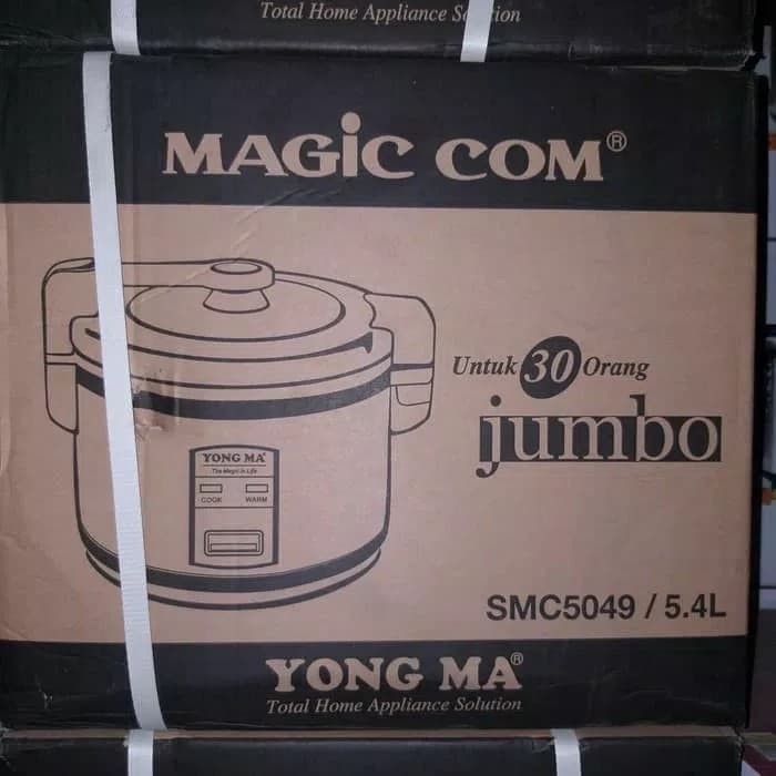 [Baru] Rice Cooker Yong Ma Jumbo Smc-5049 / Magic Com Jumbo Yong Ma Smc 5049 Berkualitas
