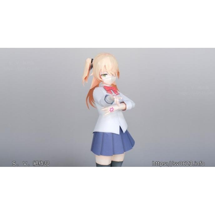 

Genshin Impact Figure Papercraft - Fischl/Amy (Uniform)