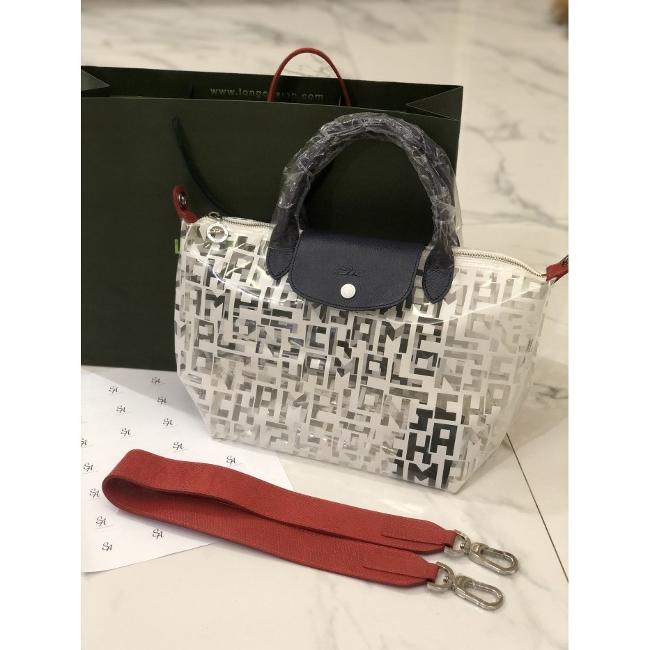 ✅New Lc Le Pliage Transparent Medium Limited