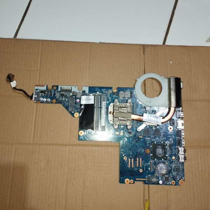 mainboard mobo motherboard laptop hp g42 intel core i3 vga ati bahan