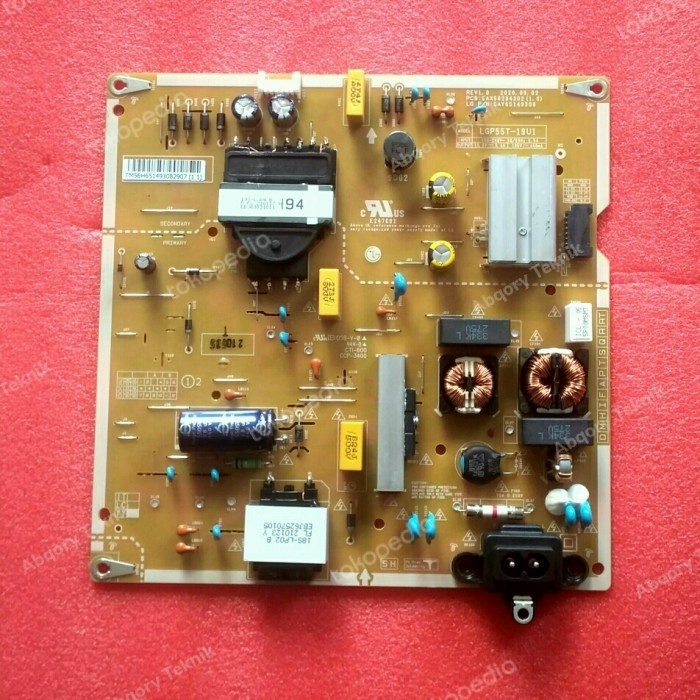 [New Ori] Power Supply Tv Lg 55Un7200Ptf - Regulator - Psu Lg 55Un7200 Limited