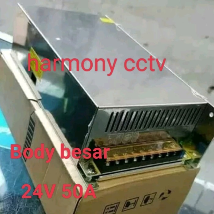 [New Ori] Switching Power Supply 24V 50A Power Supply Switching Psu Fan Terbatas