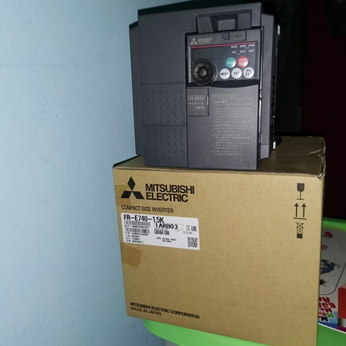 [New Ori] Fr-E740-1.5K Inverter Mitsubishi 3Ph 380V 1.5Kw Terbatas