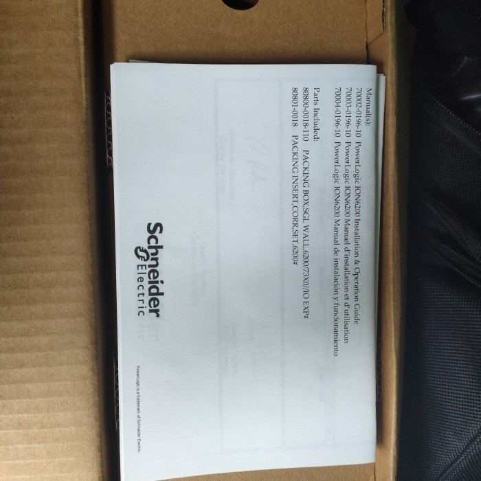 [New] Kwh Ion6200 Schneider Power Logic Ion 6200 M6200A0A0B0Z0A0R Diskon