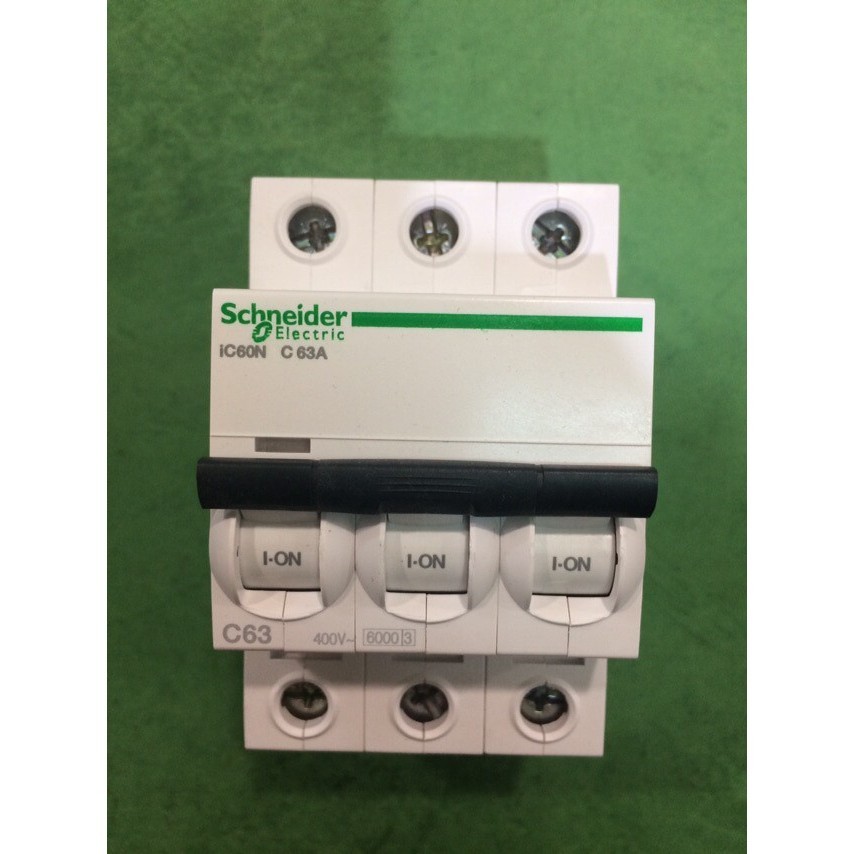 [New Ori] Mcb 3 Phase 63 Ampere Ic60N Schneider Terbatas