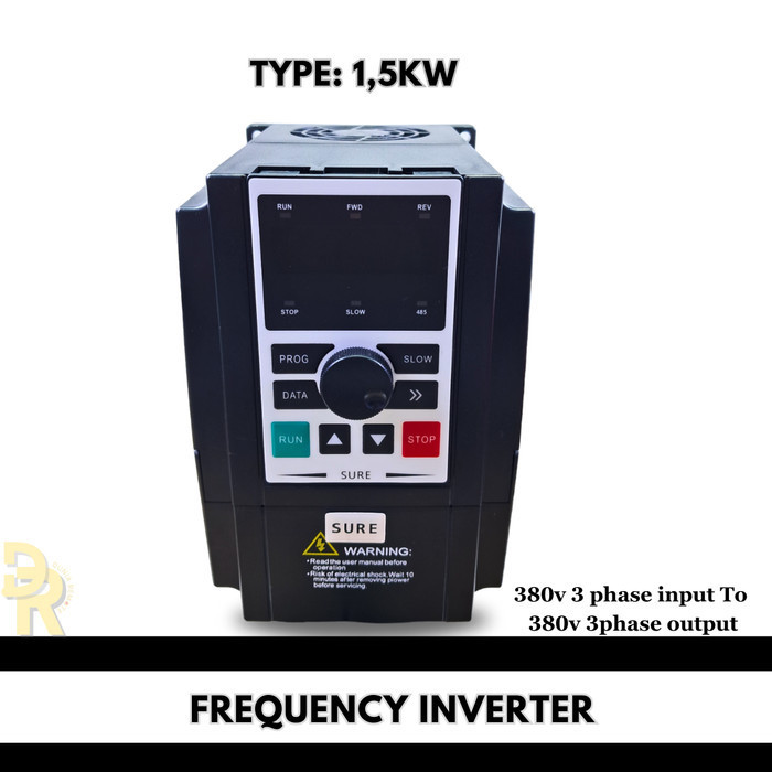 [New] Inverter 1.5 Kw Input 3 Phase 380 V To 380 V 3 Phase Sure Inverter Berkualitas