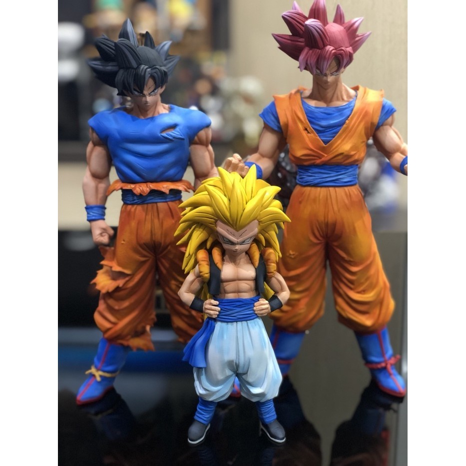 [Ori] Costum Goku Ui Gotenks Ss3 Goku God Terbaru